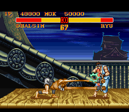 Street Fighter II Turbo screenshot 3 for Super Famicom